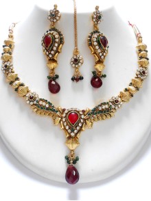 Polki Necklace Set